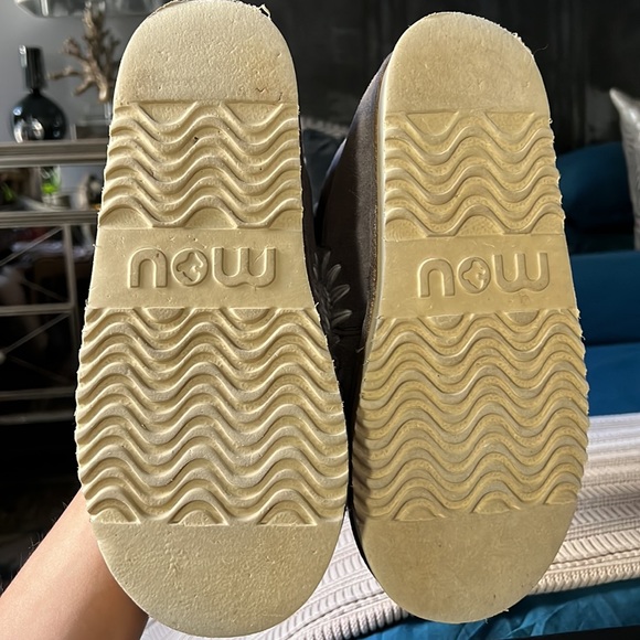 Grey Eskimo Dream Catcher lace up Mou Boots - Picture 12 of 15